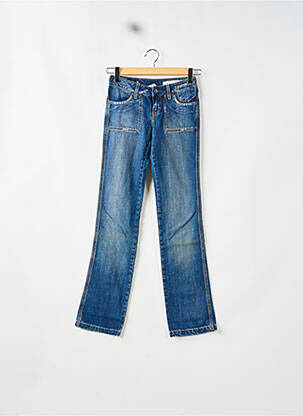 Jeans bootcut stretch taille basse bleu TEDDY SMITH femme