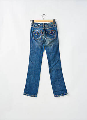 Jeans bootcut stretch taille basse bleu TEDDY SMITH femme