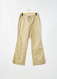 Pantalon flare taille normale taille normale vert TEDDY SMITH femme