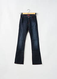 Jeans bootcut taille haute taille haute bleu TEDDY SMITH femme