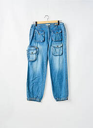Pantalon cargo taille normale taille normale bleu TEDDY SMITH femme