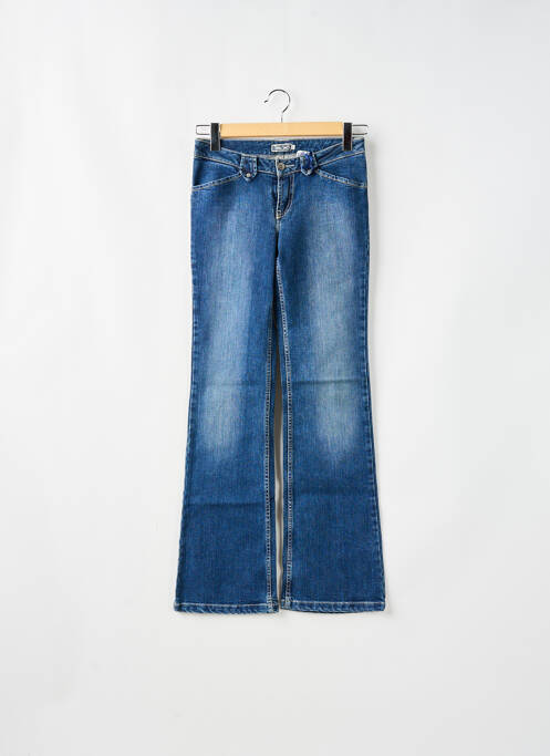 Jeans bootcut stretch taille basse bleu TEDDY SMITH femme