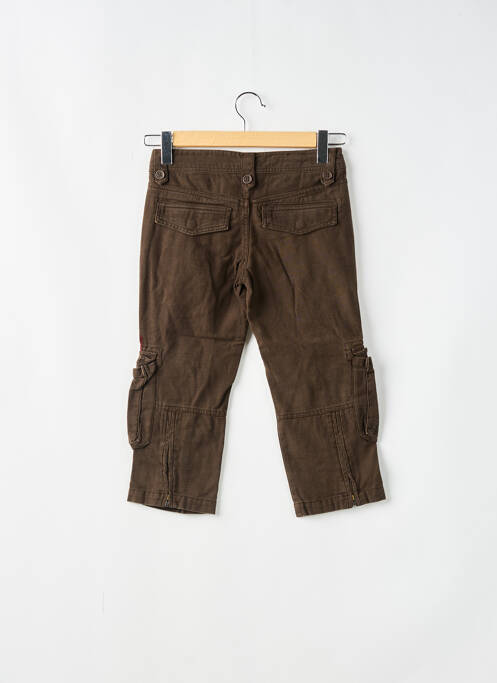 Pantacourt tissage popeline marron TEDDY SMITH homme