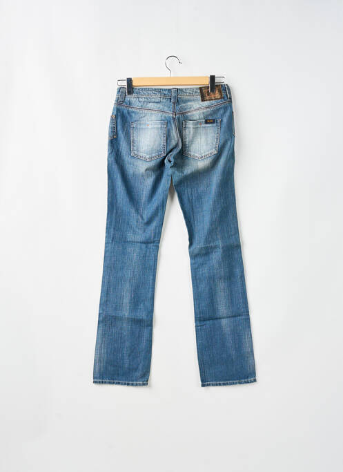 Jeans coupe droite bleu TEDDY SMITH pour femme