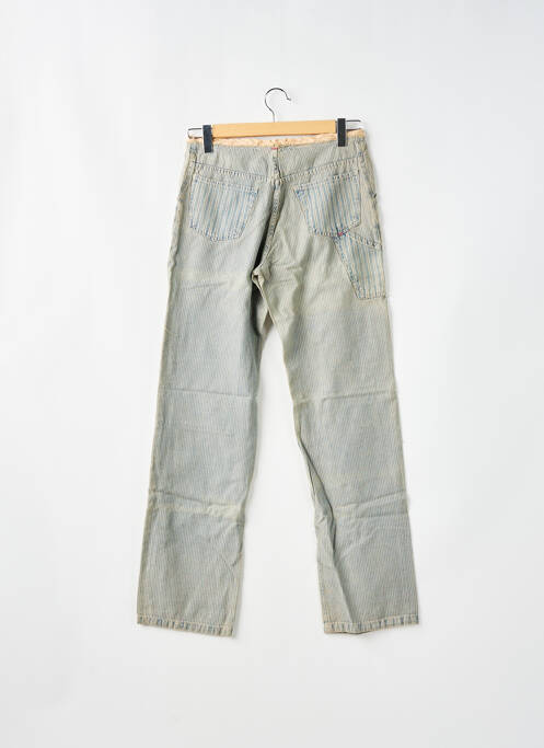 Jeans coupe droite violet SCHOOL RAG pour femme