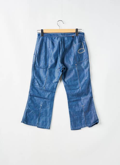 Pantacourt bleu TEDDY SMITH pour femme