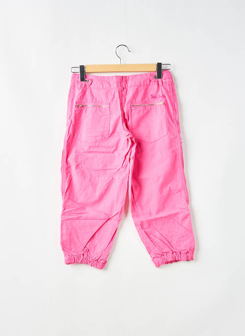 Pantacourt rose TEDDY SMITH pour femme