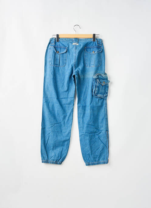 Pantalon cargo bleu TEDDY SMITH pour femme