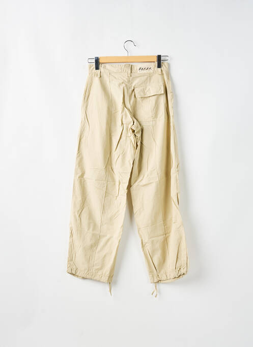 Pantalon droit beige SCHOOL RAG pour femme