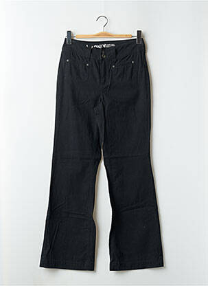 Pantalon flare stretch taille haute noir ONLY femme