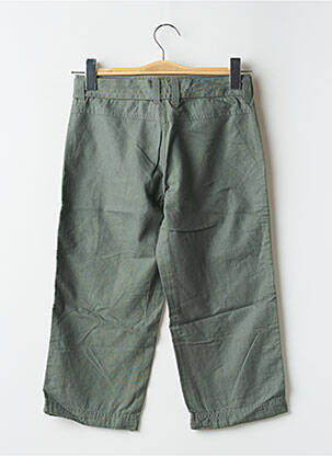 Pantacourt coupe droite taille basse vert ONLY femme