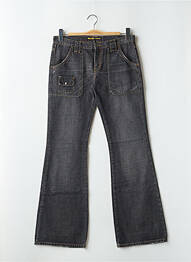 Jean coupe flare stretch taille normale noir RWD femme