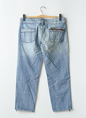 Jeans coupe slim stretch taille basse bleu RWD femme