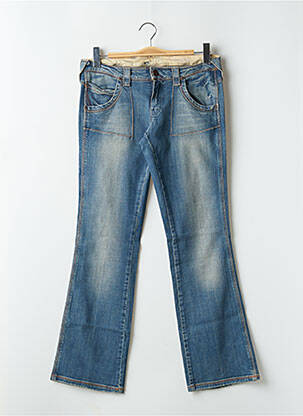 Jeans coupe droite stretch bleu WRANGLER femme