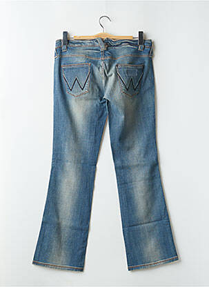 Jeans coupe droite stretch bleu WRANGLER femme