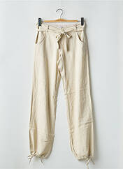 Pantalon 7/8 beige VILA pour femme seconde vue