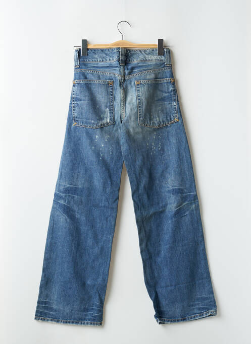 Jeans coupe droite bleu RWD pour femme