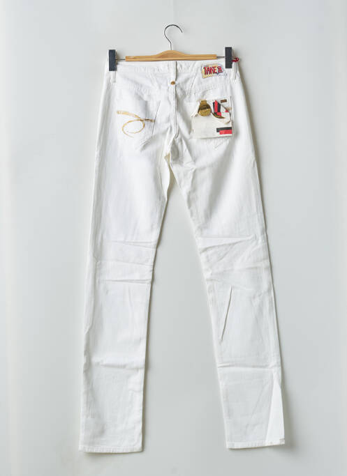 Jeans coupe slim blanc TAKE TWO pour femme