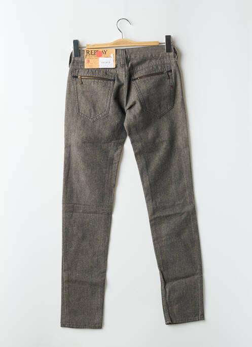 Jeans coupe slim gris REPLAY pour femme