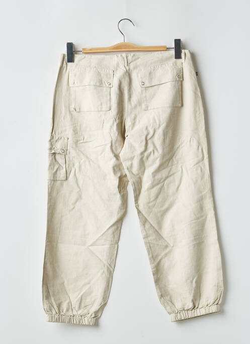 Pantalon cargo beige SESSUN pour femme