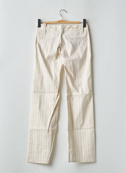 Pantalon droit beige MOGUL pour femme