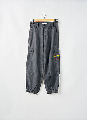 Pantalon cargo taille basse taille basse gris KULTE femme
