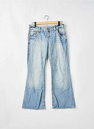 Jeans bootcut stretch taille basse bleu LTB femme