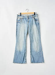 Jeans bootcut stretch taille basse bleu LTB femme