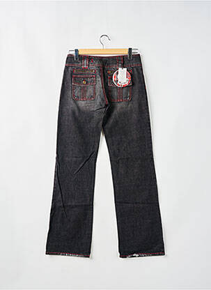 Jeans bootcut stretch taille basse noir MAGGIE femme