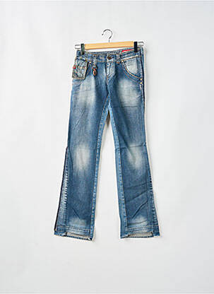 Jeans bootcut stretch taille basse bleu MISS SIXTY femme