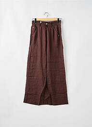 Pantalon flare taille basse taille basse marron MISS SIXTY femme