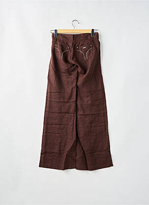 Pantalon flare taille basse taille basse marron MISS SIXTY femme