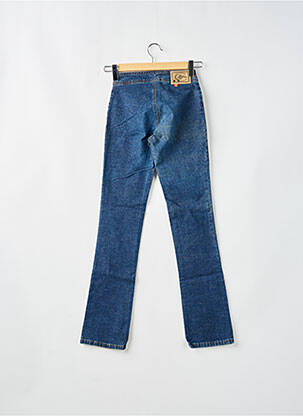 Jeans coupe slim stretch taille haute bleu BE YOU K femme