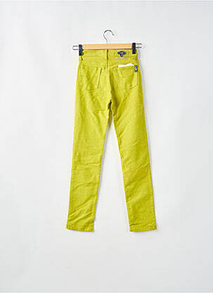 Pantalon slim taille haute taille haute vert LOIS femme