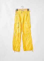 Pantalon cargo jaune MISS SIXTY pour femme seconde vue