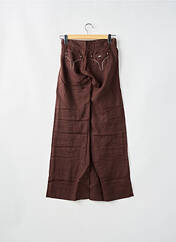 Pantalon flare marron MISS SIXTY pour femme seconde vue