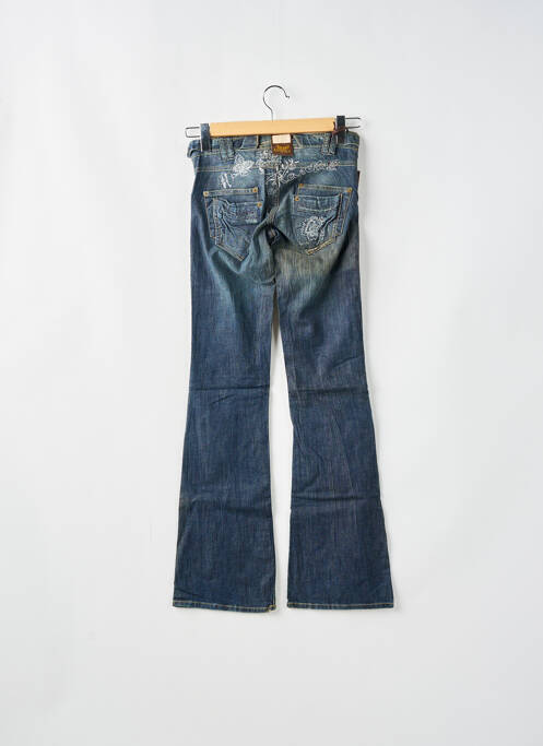 Jeans bootcut stretch taille basse bleu KAPORAL femme