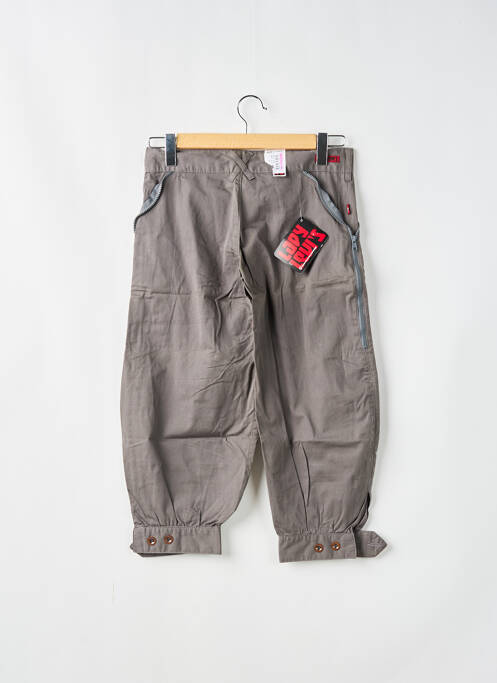 Pantacourt taille basse taille basse gris LEVIS femme