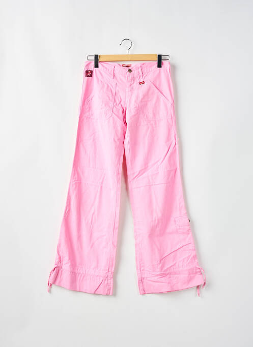 Pantalon cargo rose LOIS pour femme