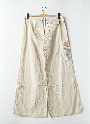 Pantalon flare taille basse taille basse beige BE YOU K femme