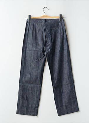 Jeans coupe droite taille haute taille haute bleu BE YOU K femme