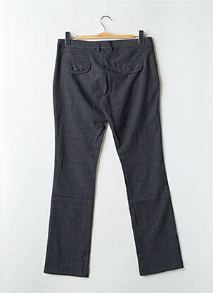 Pantalon droit tissage popeline taille basse gris BLEND SHE femme