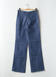 Pantalon droit stretch taille haute bleu CARHARTT femme