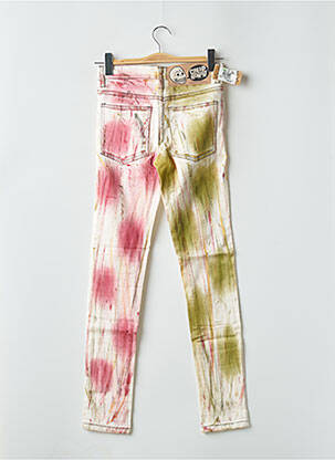 Jeans skinny taille normale taille normale beige CHEAP MONDAY femme