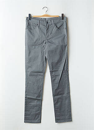 Pantalon slim tissage popeline taille normale gris CHEAP MONDAY femme