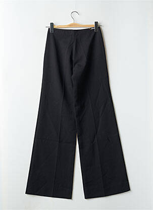 Pantalon flare taille à pinces taille haute noir CIMARRON femme