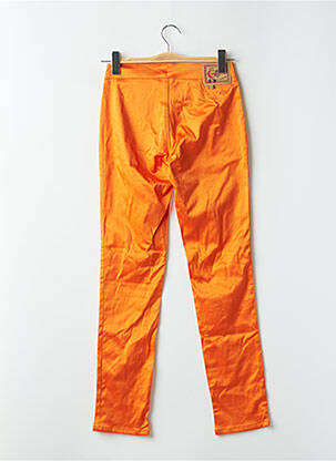 Jeans coupe slim poches taille haute orange CIMARRON femme