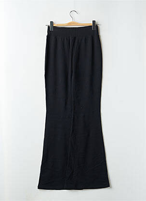 Pantalon flare stretch taille haute noir GUESS femme