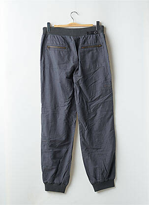 Pantalon cargo poches taille normale gris ICHI femme