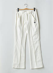 Pantalon droit blanc ADIDAS pour femme seconde vue